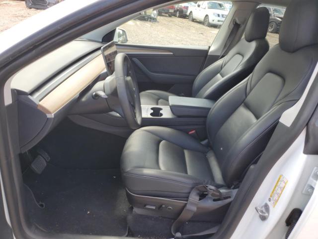 7SAYGAEE1NF520115 - 2022 TESLA MODEL Y WHITE photo 7