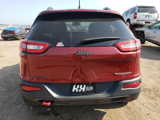 1C4PJMBS6FW511025 - 2015 JEEP CHEROKEE TRAILHAWK 勃艮第红 照片 6