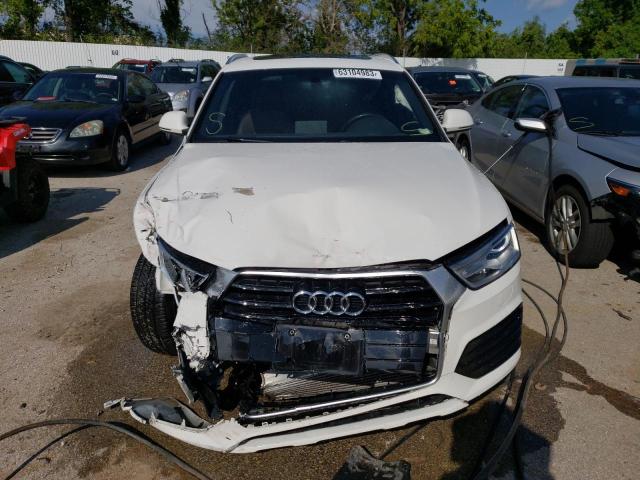 WA1ECCFS0JR009618 - 2018 AUDI Q3 PREMIUM WHITE photo 5