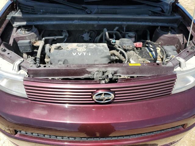 JTLKT324X54012288 - 2005 TOYOTA SCION XB BURGUNDY photo 12