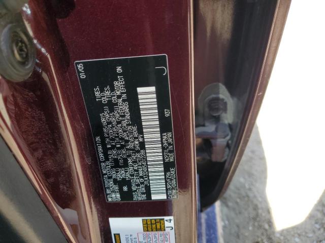 JTLKT324X54012288 - 2005 TOYOTA SCION XB BURGUNDY photo 13