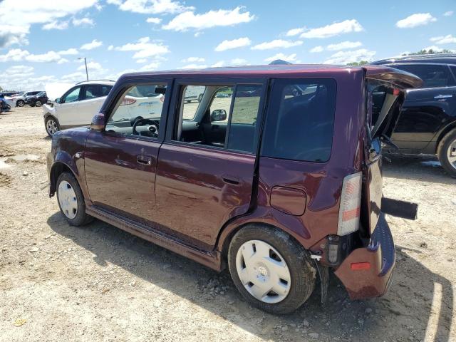 JTLKT324X54012288 - 2005 TOYOTA SCION XB BURGUNDY photo 2