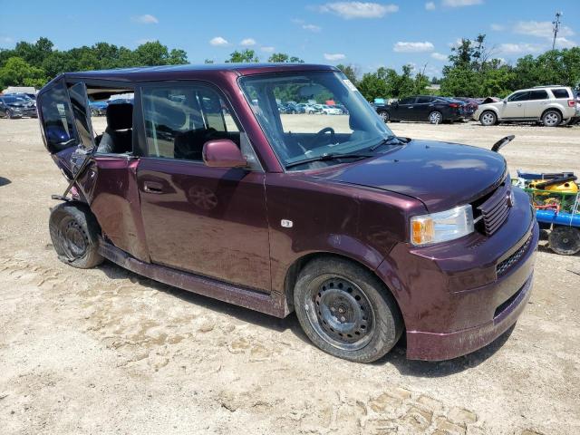 JTLKT324X54012288 - 2005 TOYOTA SCION XB BURGUNDY photo 4