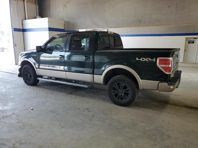 1FTFW1ET6DFA32746 - 2013 FORD F150 SUPERCREW GREEN photo 2