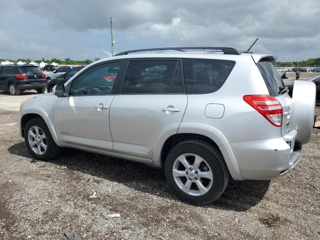 2T3YF4DV2CW137536 - 2012 TOYOTA RAV4 LIMITED SILVER photo 2