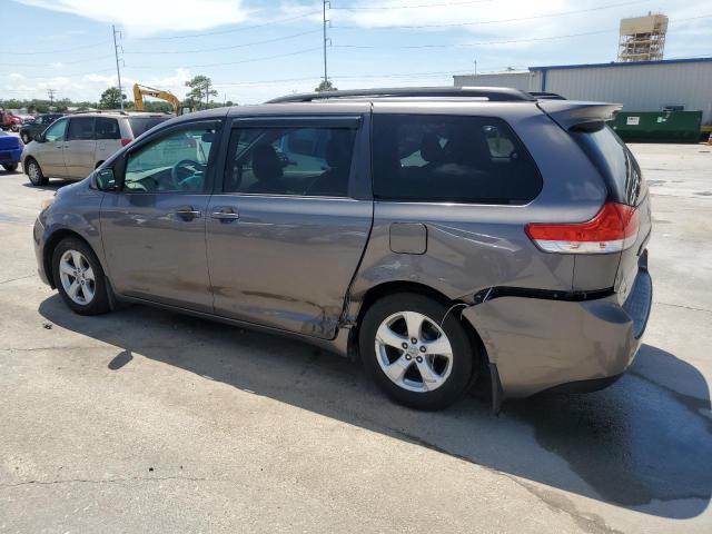 5TDKK3DC3BS018792 - 2011 TOYOTA SIENNA LE GRAY photo 2