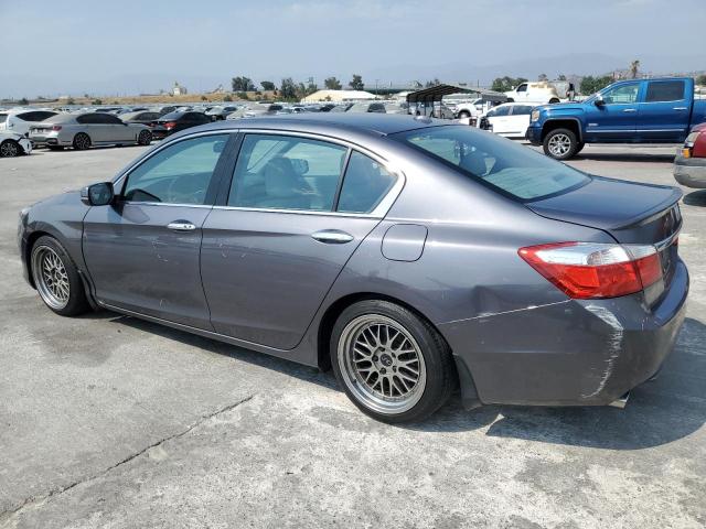 1HGCR3F81DA026996 - 2013 HONDA ACCORD EXL GRAY photo 2