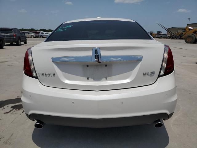 1LNHL9DR6CG805337 - 2012 LINCOLN MKS WHITE photo 6