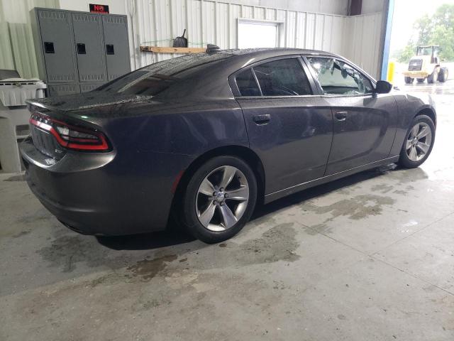 2C3CDXHG3FH814681 - 2015 DODGE CHARGER SXT GRAY photo 3