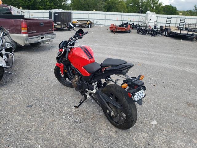 MLHPC4565H5400349 - 2017 HONDA CB500 F RED photo 3