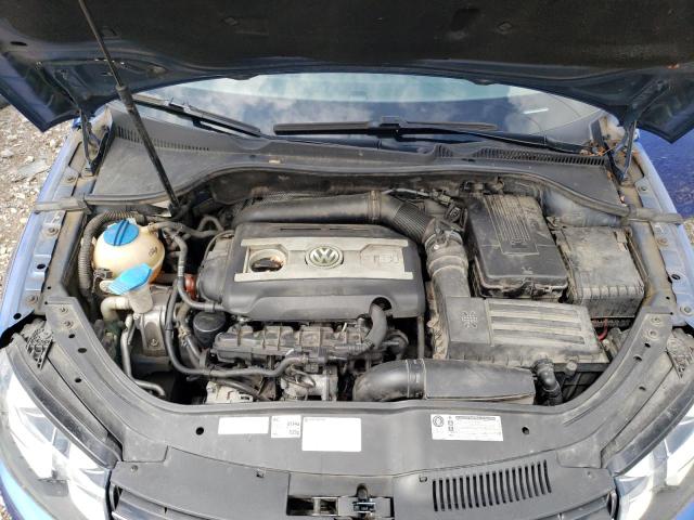 WVWFW7AH9CV018624 - 2012 VOLKSWAGEN EOS LUX 蓝色 照片 11