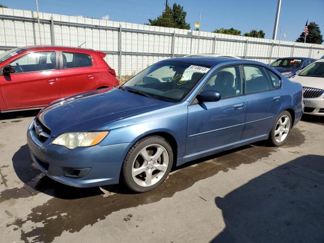 4S3BL616386221591 - 2008 SUBARU LEGACY 2.5I BLUE photo 1