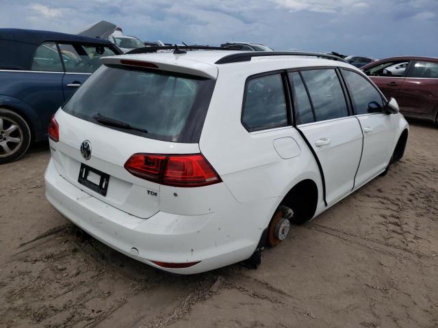 3VWFA7AU7FM509586 - 2015 VOLKSWAGEN GOLF SPORT TDI S WHITE photo 4