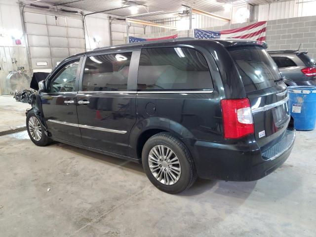 2C4RC1CG7DR537778 - 2013 CHRYSLER TOWN & COU TOURING L BLACK photo 2