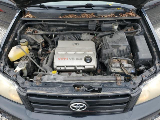 JTEDP21A740038813 - 2004 TOYOTA HIGHLANDER BASE Schwarz Foto 12