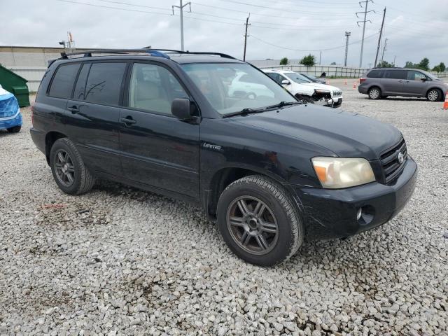 JTEDP21A740038813 - 2004 TOYOTA HIGHLANDER BASE Schwarz Foto 4