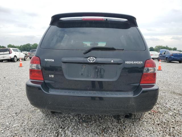 JTEDP21A740038813 - 2004 TOYOTA HIGHLANDER BASE Schwarz Foto 6