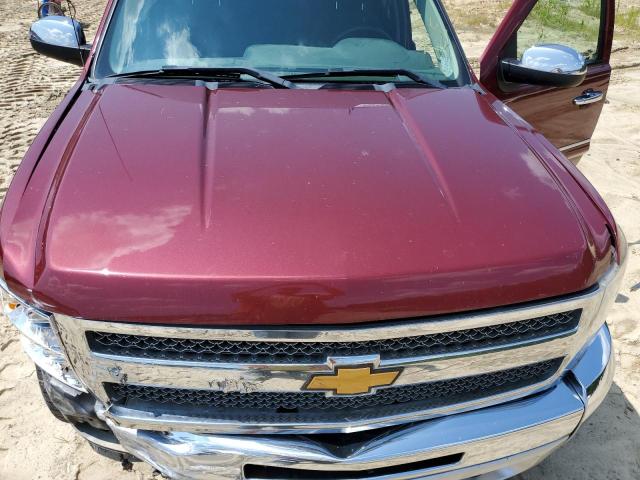 3GCPCSE09DG348293 - 2013 CHEVROLET SILVERADO C1500 LT MAROON photo 11