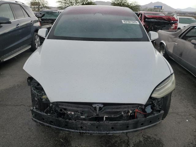 5YJXCAE28HF054052 - 2017 TESLA MODEL X SILVER photo 5