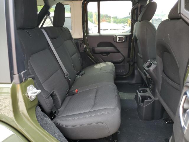 1C4HJXEG1NW172377 - 2022 JEEP WRANGLER U SAHARA GREEN photo 10