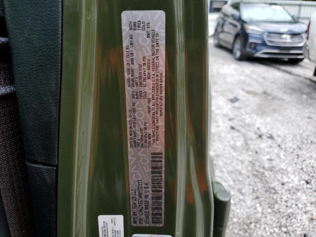 1C4HJXEG1NW172377 - 2022 JEEP WRANGLER U SAHARA GREEN photo 13