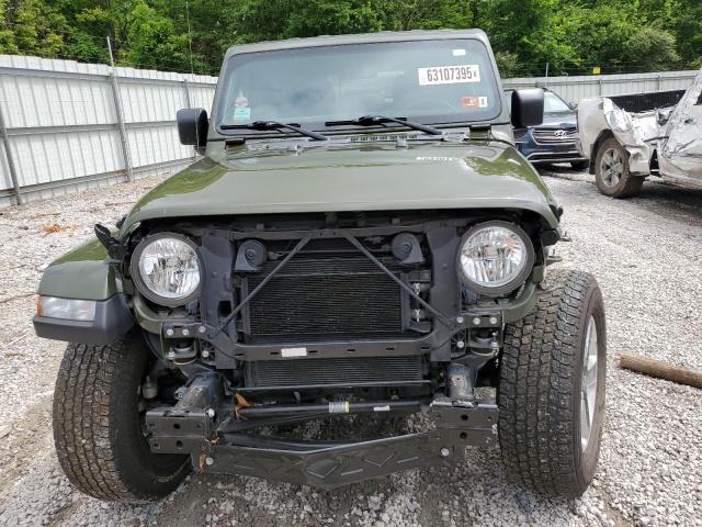 1C4HJXEG1NW172377 - 2022 JEEP WRANGLER U SAHARA GREEN photo 5