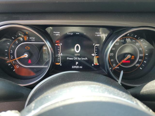 1C4HJXEG1NW172377 - 2022 JEEP WRANGLER U SAHARA GREEN photo 9