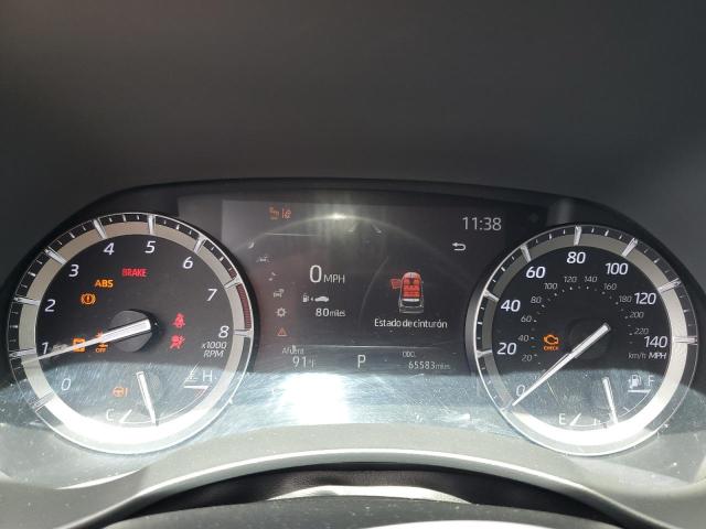 5TDGZRAH6LS513882 - 2020 TOYOTA HIGHLANDER XLE SILVER photo 9