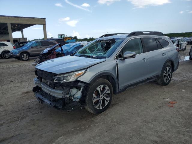 4S4BTANC8L3142846 - 2020 SUBARU OUTBACK LIMITED SILVER photo 1