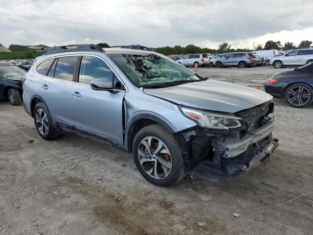 4S4BTANC8L3142846 - 2020 SUBARU OUTBACK LIMITED SILVER photo 4