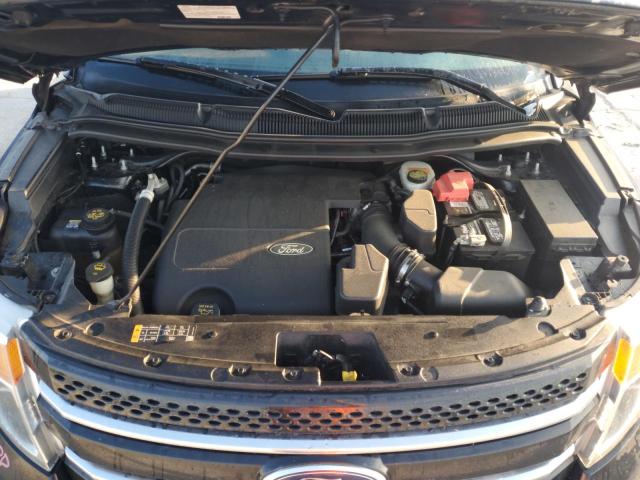 1FM5K8F86DGA53953 - 2013 FORD EXPLORER LIMITED Սև լուսանկար 12