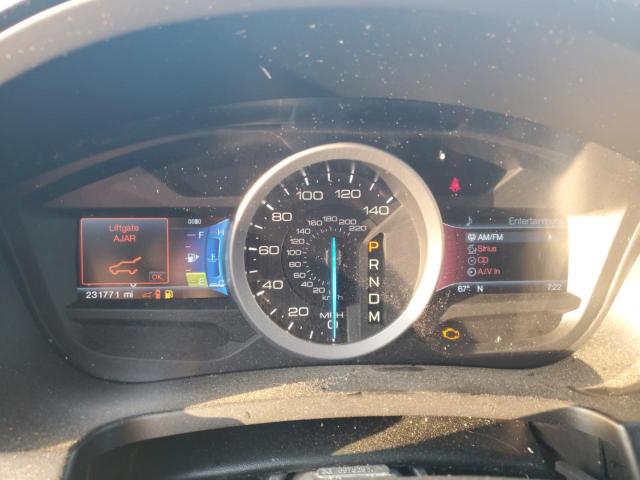 1FM5K8F86DGA53953 - 2013 FORD EXPLORER LIMITED Սև լուսանկար 9