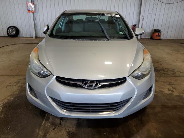 5NPDH4AE2BH013737 - 2011 HYUNDAI ELANTRA GLS SILVER photo 5