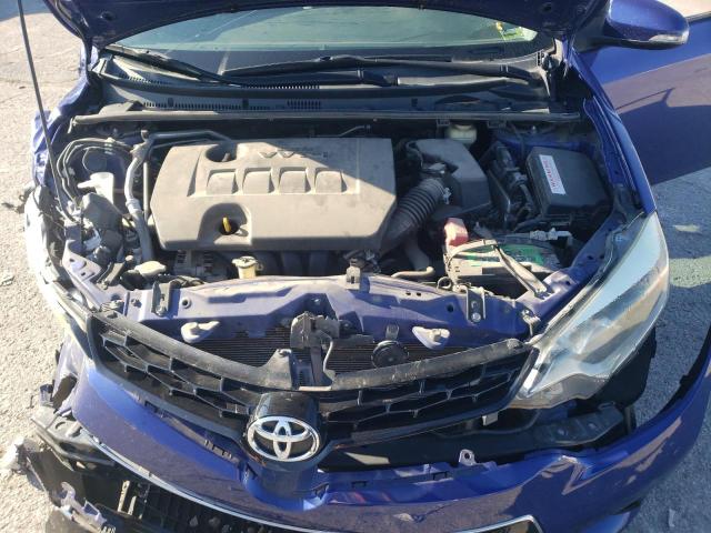 5YFBURHE2GP432526 - 2016 TOYOTA COROLLA L Blau Foto 11