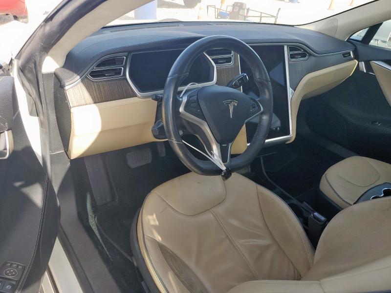 5YJSA1DNXDFP26540 - 2013 TESLA MODEL S 白色 照片 8