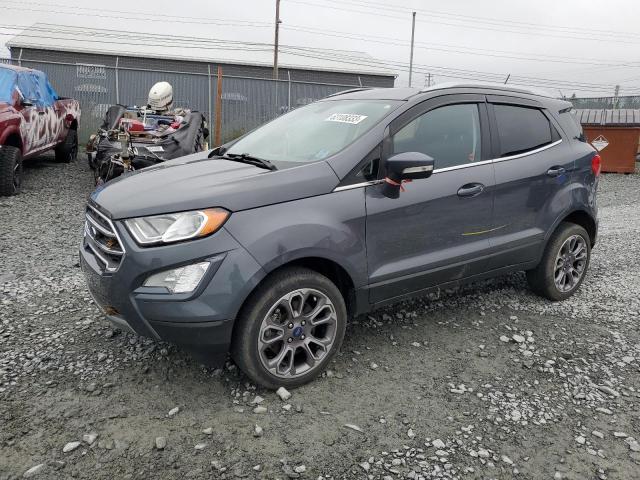 MAJ6S3KL6LC326567 - 2020 FORD ECOSPORT TITANIUM GRAY photo 1