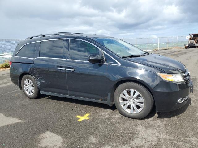5FNRL5H63GB150488 - 2016 HONDA ODYSSEY EXL BLACK photo 4
