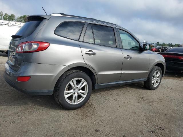 5XYZK4AGXCG135411 - 2012 HYUNDAI SANTA FE LIMITED GRAY photo 3