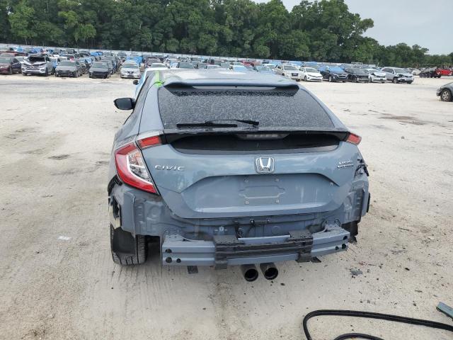 SHHFK7H9XMU201099 - 2021 HONDA CIVIC SPORT TOURING GRAY photo 6