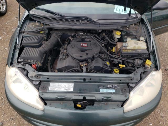 2B3HD46R5YH167080 - 2000 DODGE INTREPID GREEN photo 11