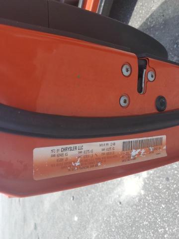 2B3LJ74W59H524417 - 2009 DODGE CHALLENGER SRT-8 橙色 照片 12