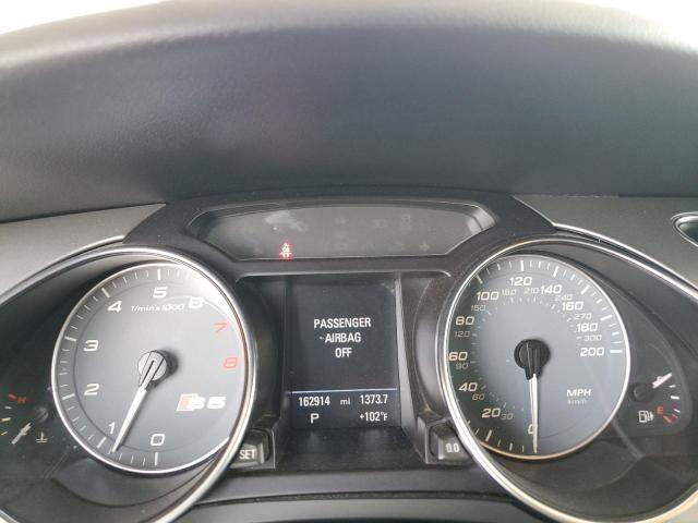 WAUCVAFR8AA018460 - 2010 AUDI S5 PREMIUM PLUS BLACK photo 9