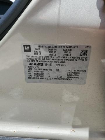 2GNALAEK5E1184169 - 2014 CHEVROLET EQUINOX LS GOLD photo 14