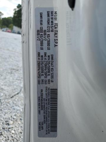 ZFBERFAB1J6J96109 - 2018 RAM PROMASTER Белый фото 13