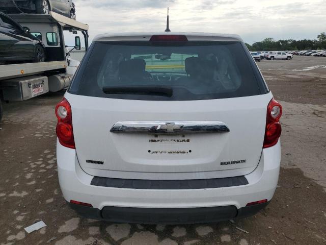 2GNALBEC1B1214648 - 2011 CHEVROLET EQUINOX LS WHITE photo 6