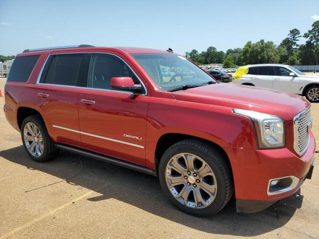 1GKS1CKJ4FR267860 - 2015 GMC YUKON DENALI RED photo 4