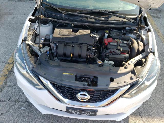 3N1AB7AP0GL670005 - 2016 NISSAN SENTRA S WHITE photo 11