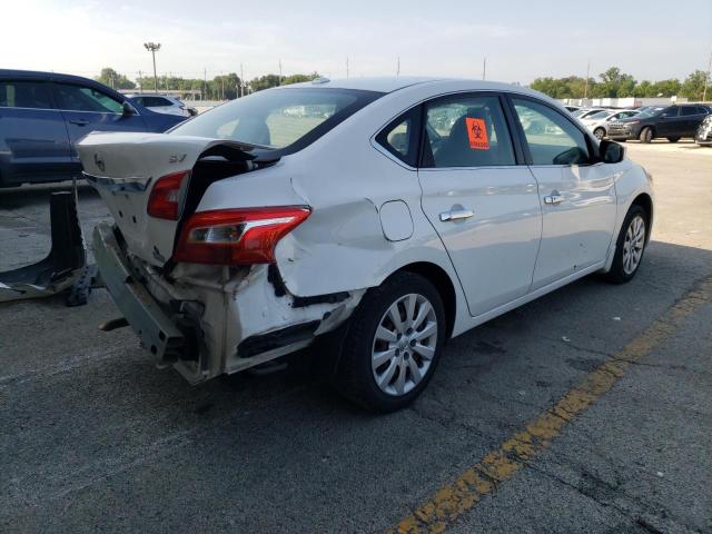 3N1AB7AP0GL670005 - 2016 NISSAN SENTRA S WHITE photo 3