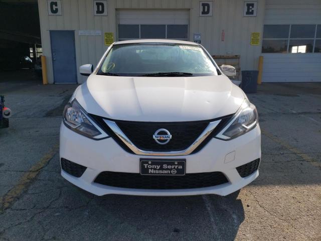 3N1AB7AP0GL670005 - 2016 NISSAN SENTRA S WHITE photo 5