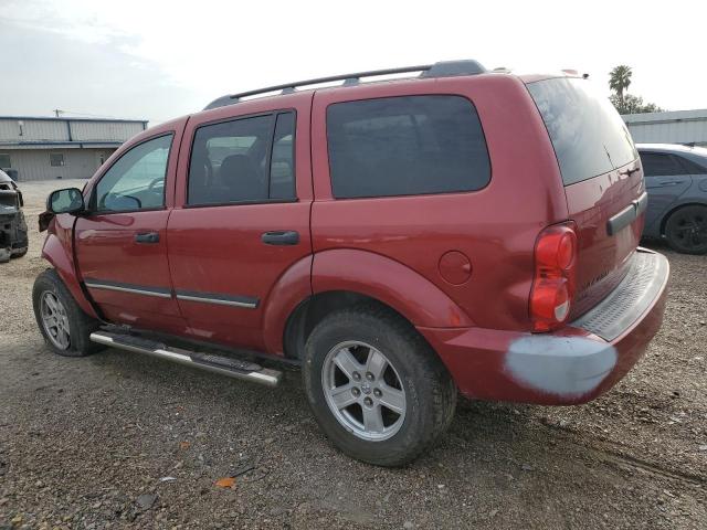 1D8HB48PX7F579156 - 2007 DODGE DURANGO SLT RED photo 2